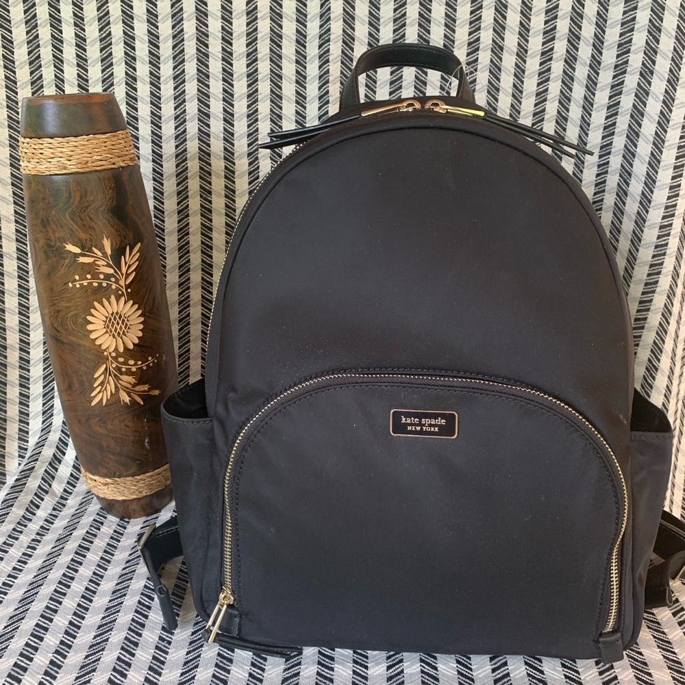 Large backpack dawn nylon Kate spade authentic - Picture 1 of 8